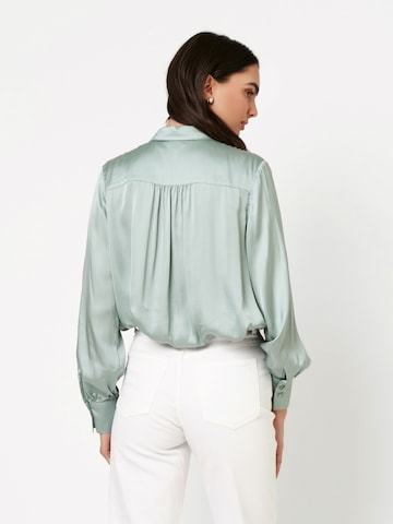 DESOTO Bluse 'LENA' in Grün