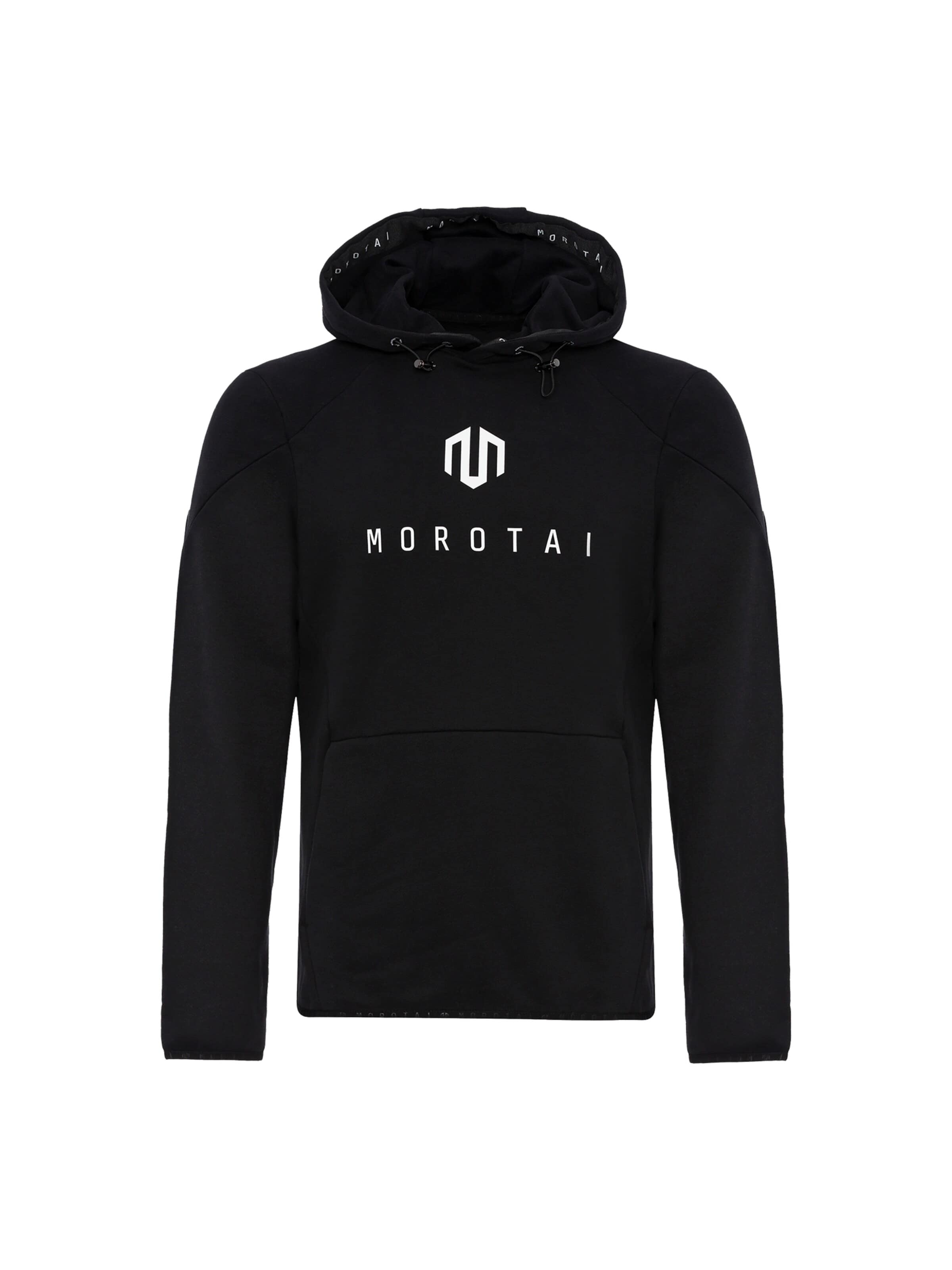 MOROTAI Sportsweatshirt 'Neo' in Zwart: voorkant