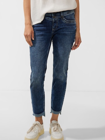 STREET ONE Slimfit Jeans 'Jane' in Blauw