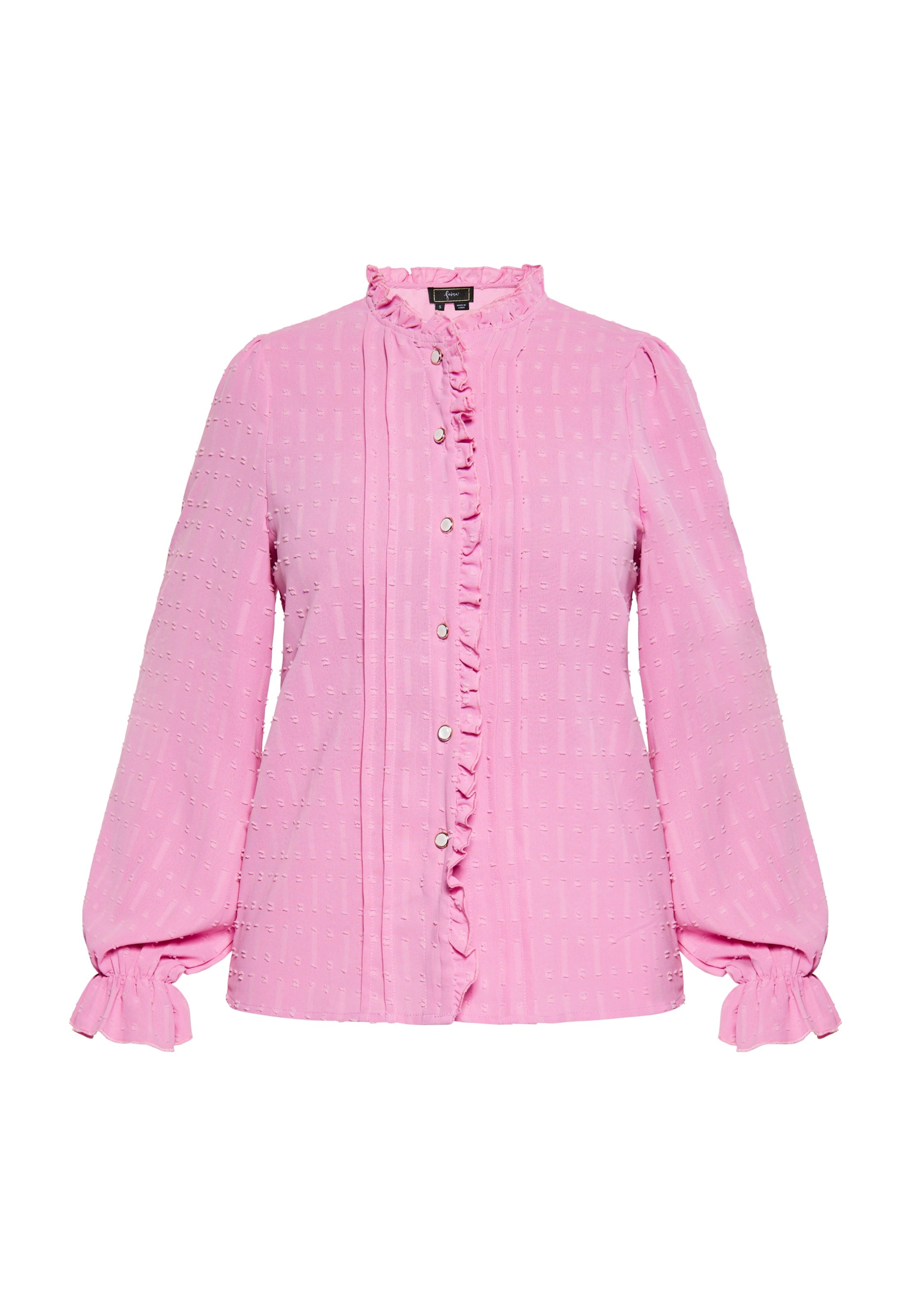 faina Μπλούζα σε ροζ: μπροστά