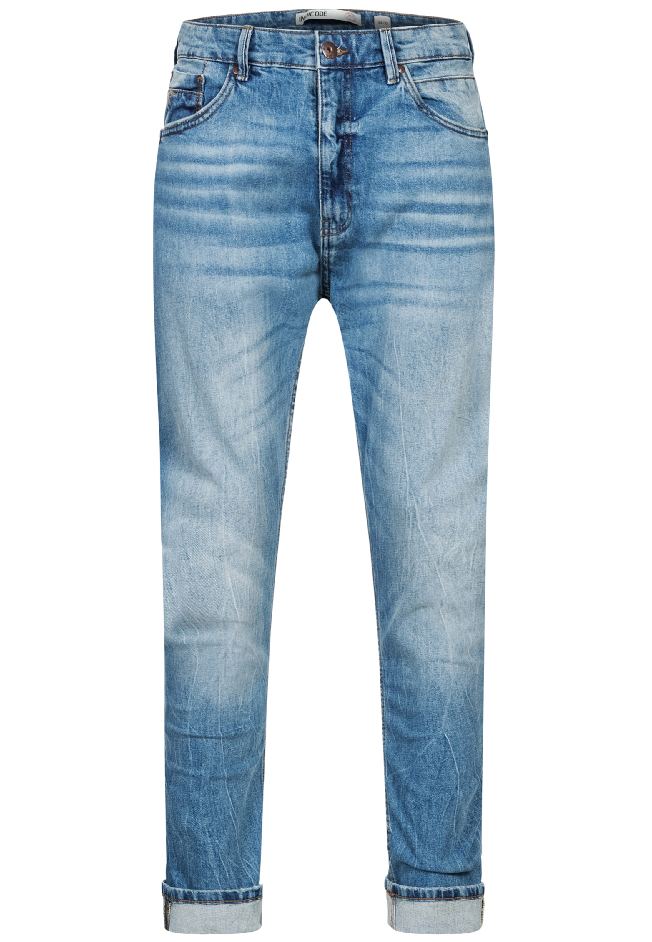 INDICODE JEANS Jeans ' Chammy ' in Blau: Vorderseite