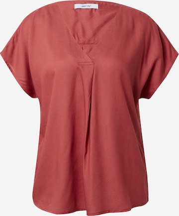 ABOUT YOU Shirt 'Joanna' in Rood: voorkant