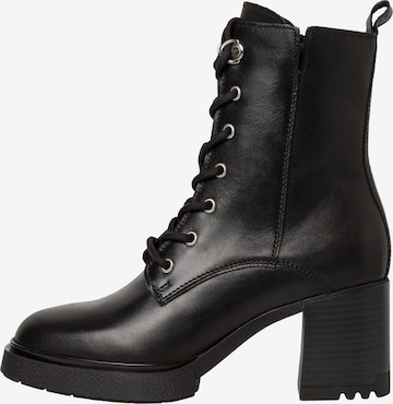 TAMARIS Lace-Up Ankle Boots in Black