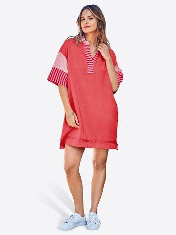 Imily Bela Šaty - Červená