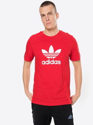 ADIDAS ORIGINALS T-Shirt in Rot: Vorderseite
