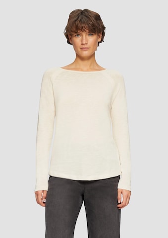 T-shirt s.Oliver en beige : devant