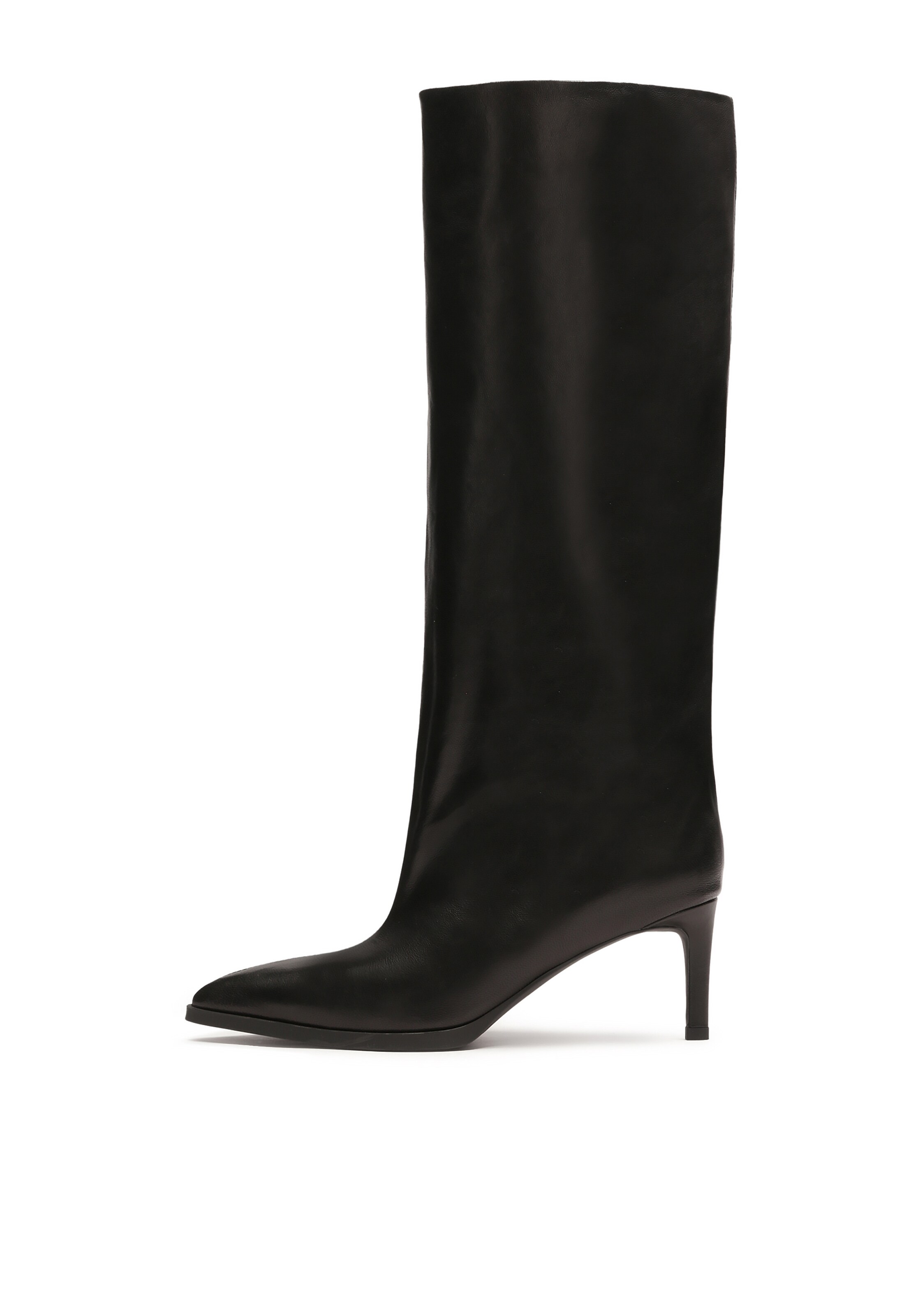 Kazar Μπότες σε μαύρο: μπροστά