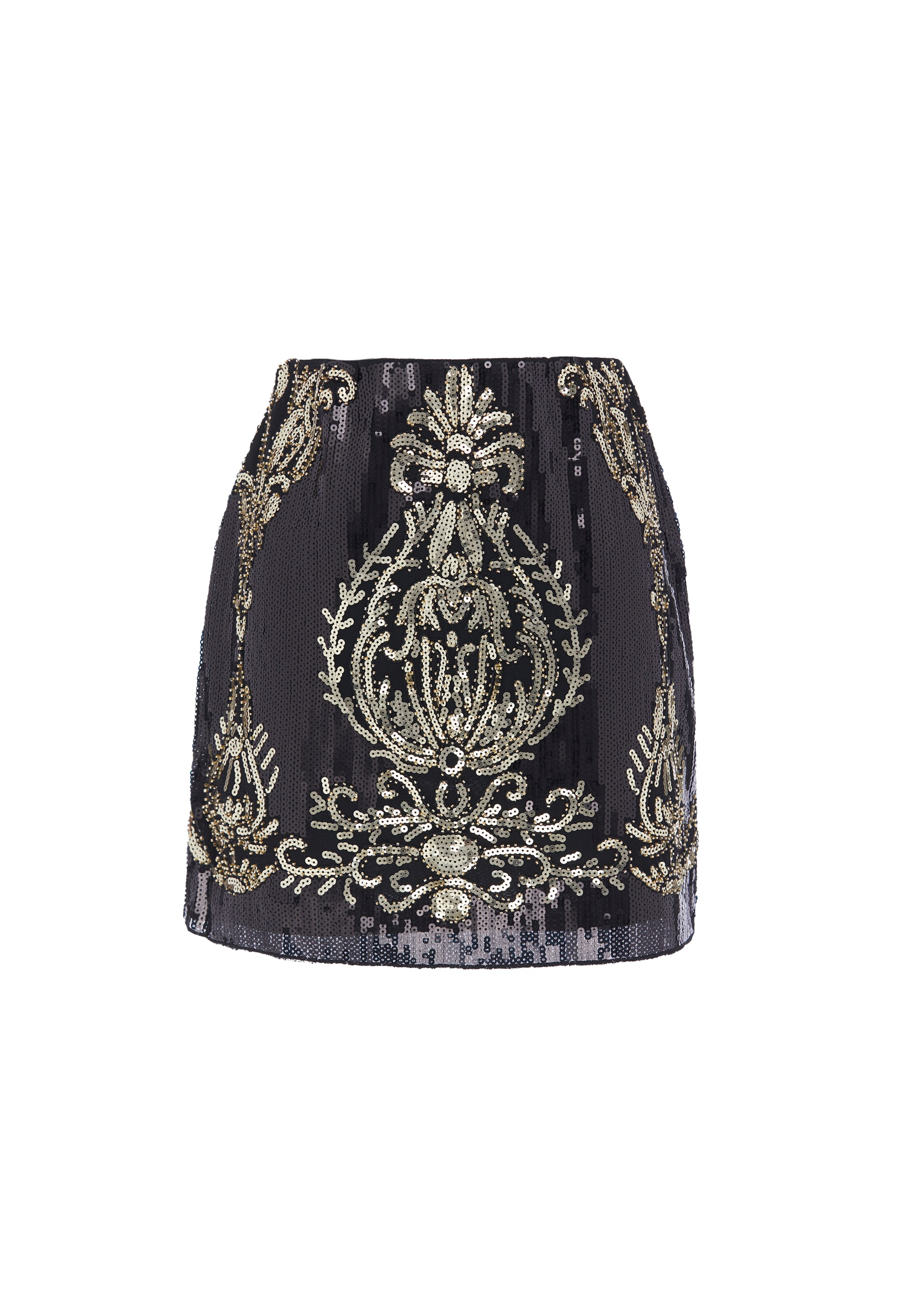 faina - Falda en negro: frente
