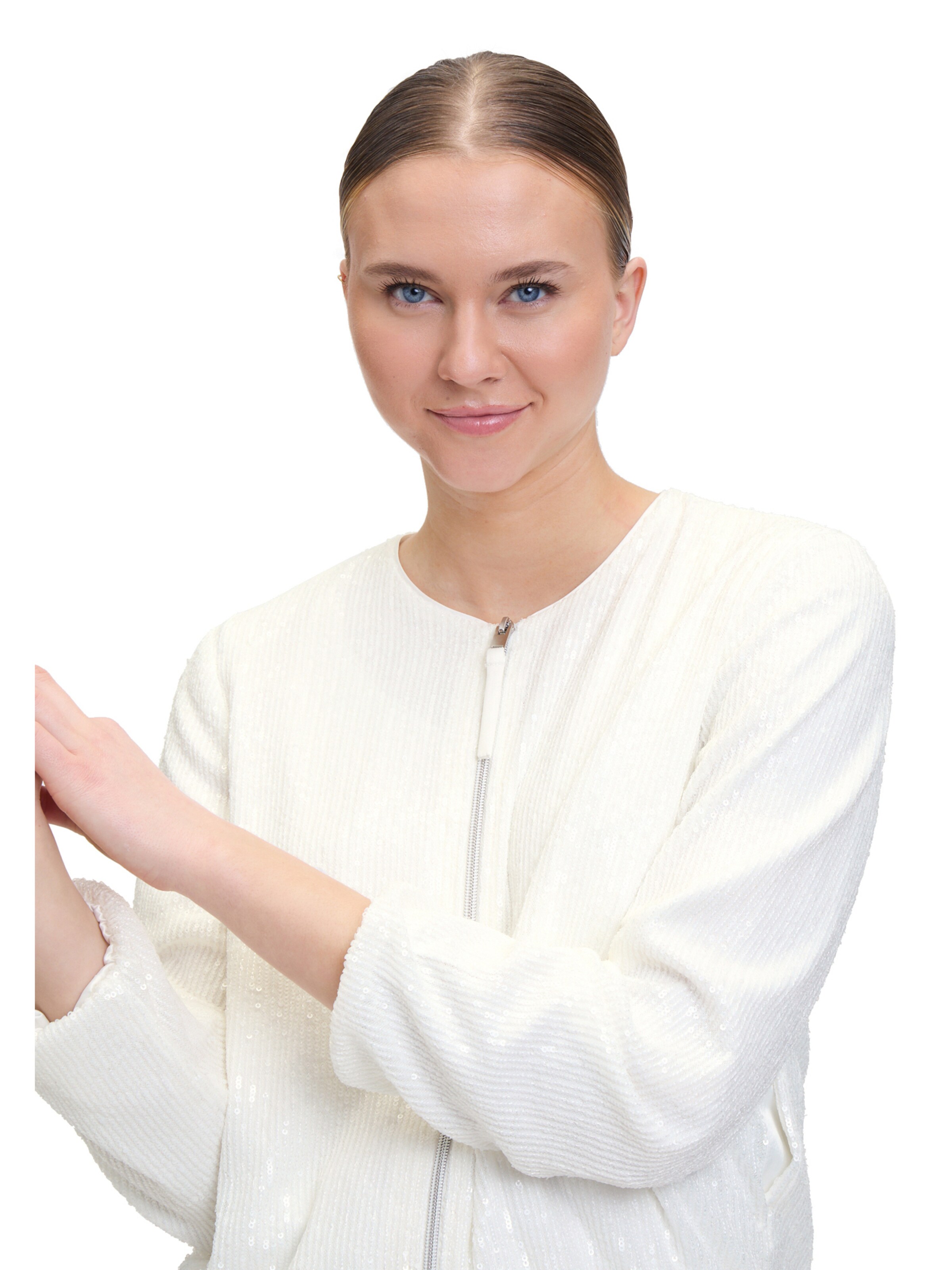 Giacca di mezza stagione di Vera Mont in bianco