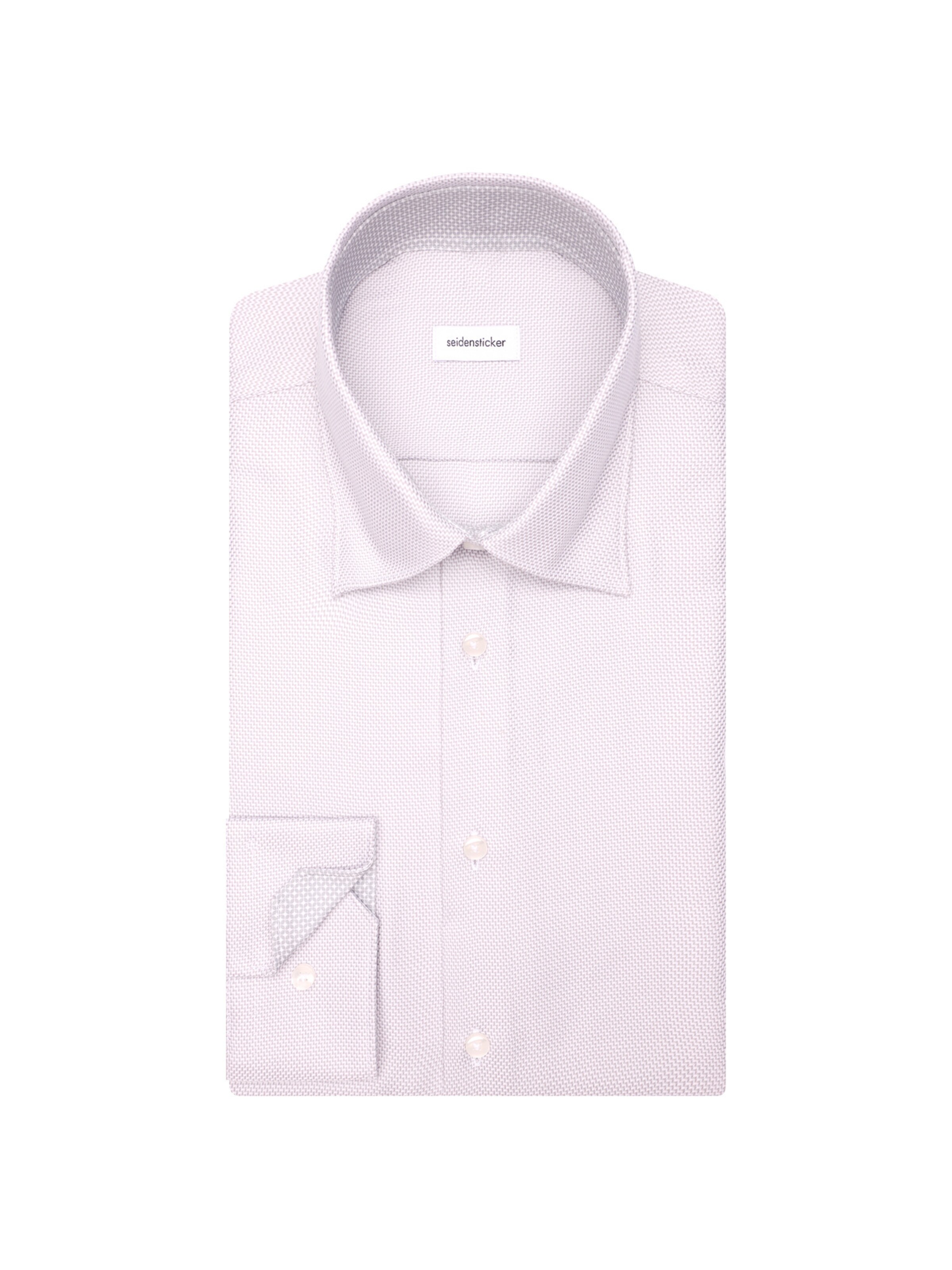 SEIDENSTICKER Slim Fit Businesshemd 'SMART ESSENTIALS' in Grau
