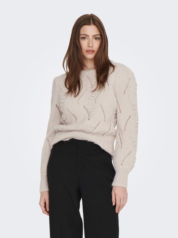 ONLY Pullover 'LEILANI' i grå: forside