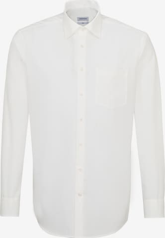 Coupe regular Chemise business 'Modern' SEIDENSTICKER en blanc : devant