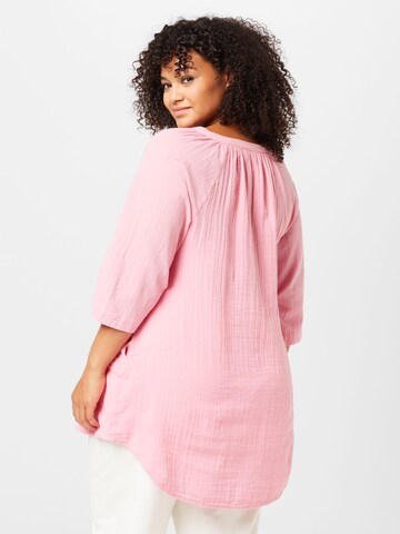 Zizzi Bluse 'MELODY' in Pink