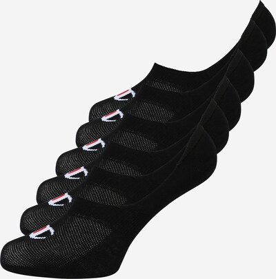 Champion Authentic Athletic Apparel Čarape u crvena / crna / bijela, Pregled proizvoda
