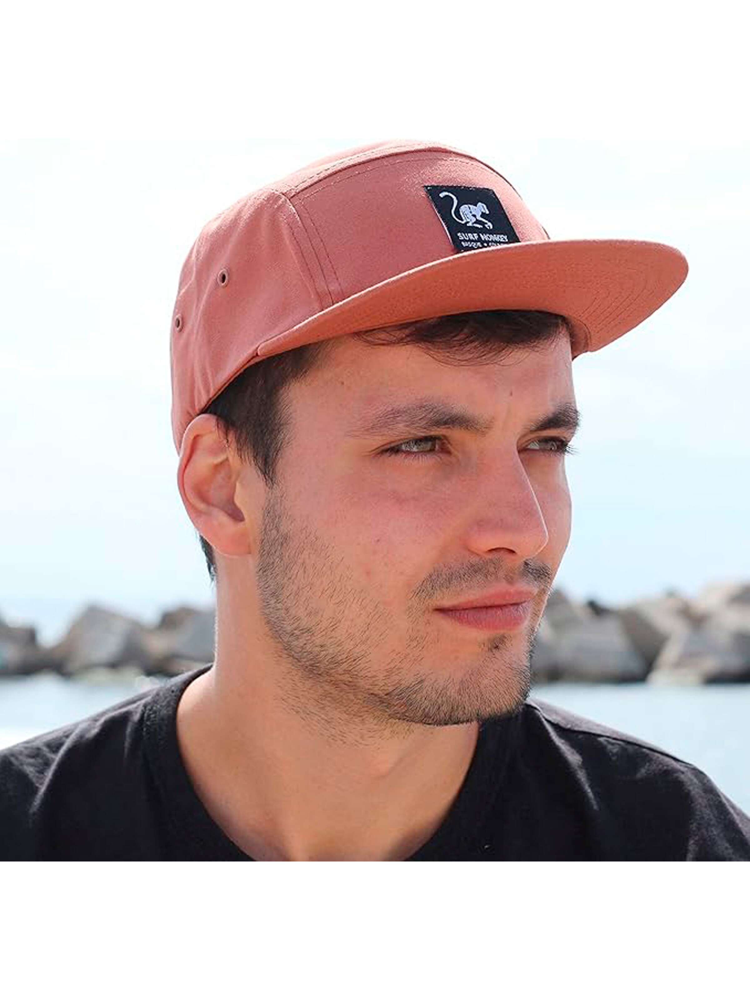 Surf Monkey - Gorra deportiva en naranja