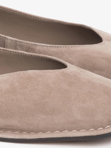 Estro Ballet Flats '020-22' in Beige