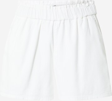 HOLLISTER tavaline Püksid, värv valge: eest vaates
