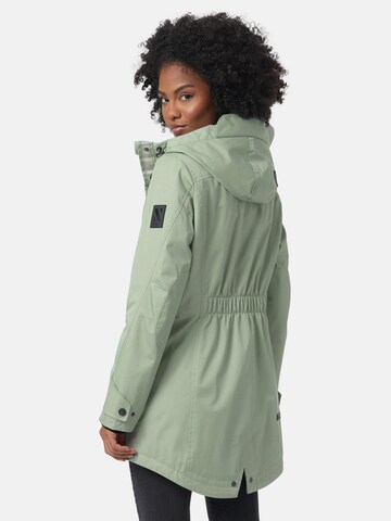 NAVAHOO Between-seasons parka 'Brinjaa' in Green