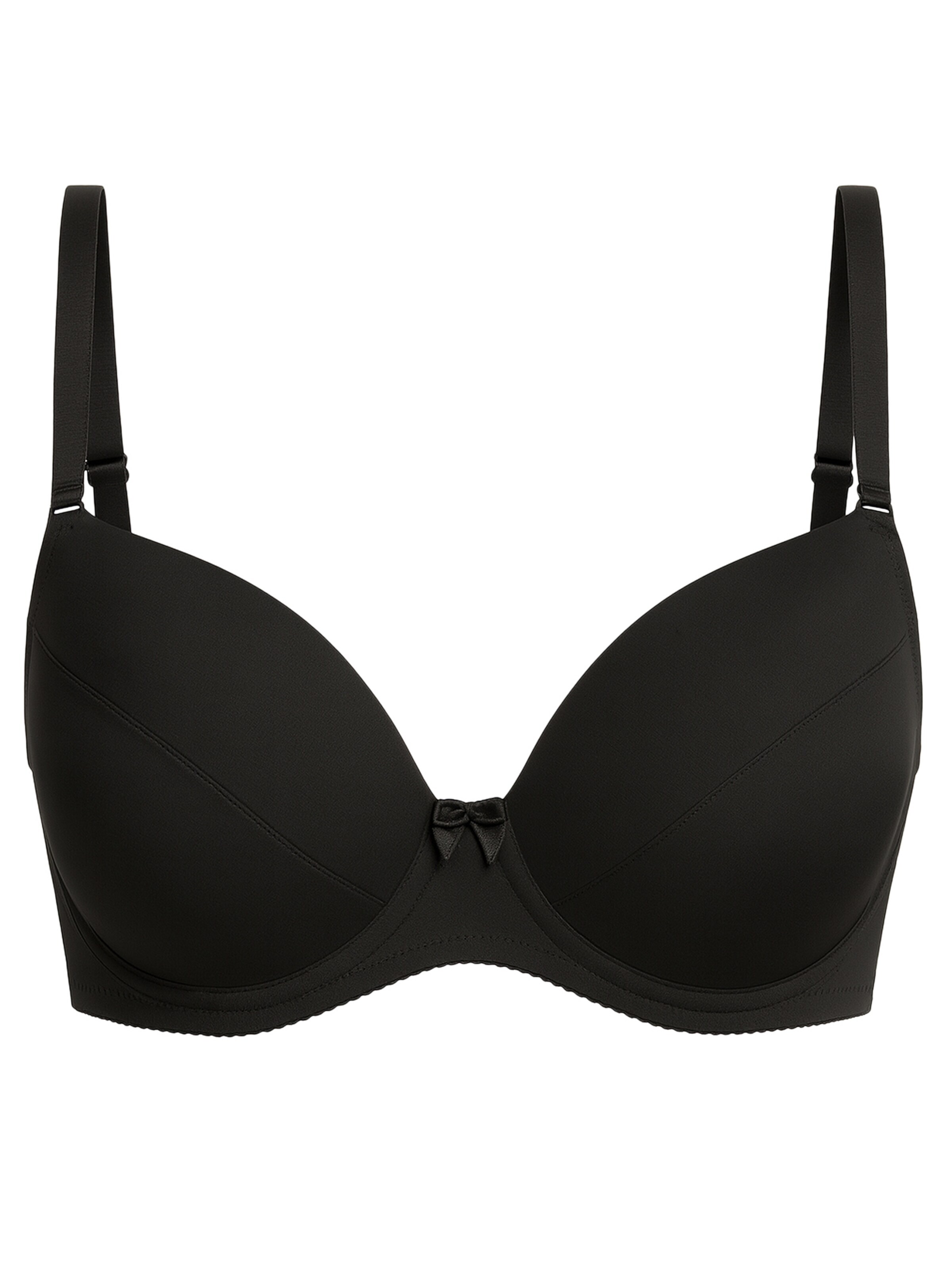 Vivisence Bra '1089' in Black: front