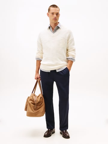 Regular Pantalon TOMMY HILFIGER en bleu : devant