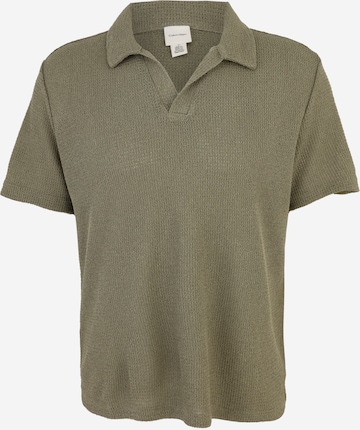 Pull-over Calvin Klein Swimwear en vert : devant