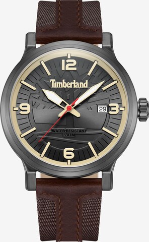 TIMBERLAND Uhr in Braun: predná strana