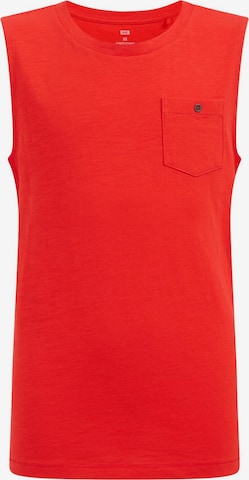 WE Fashion Majica | rdeča barva: sprednja stran