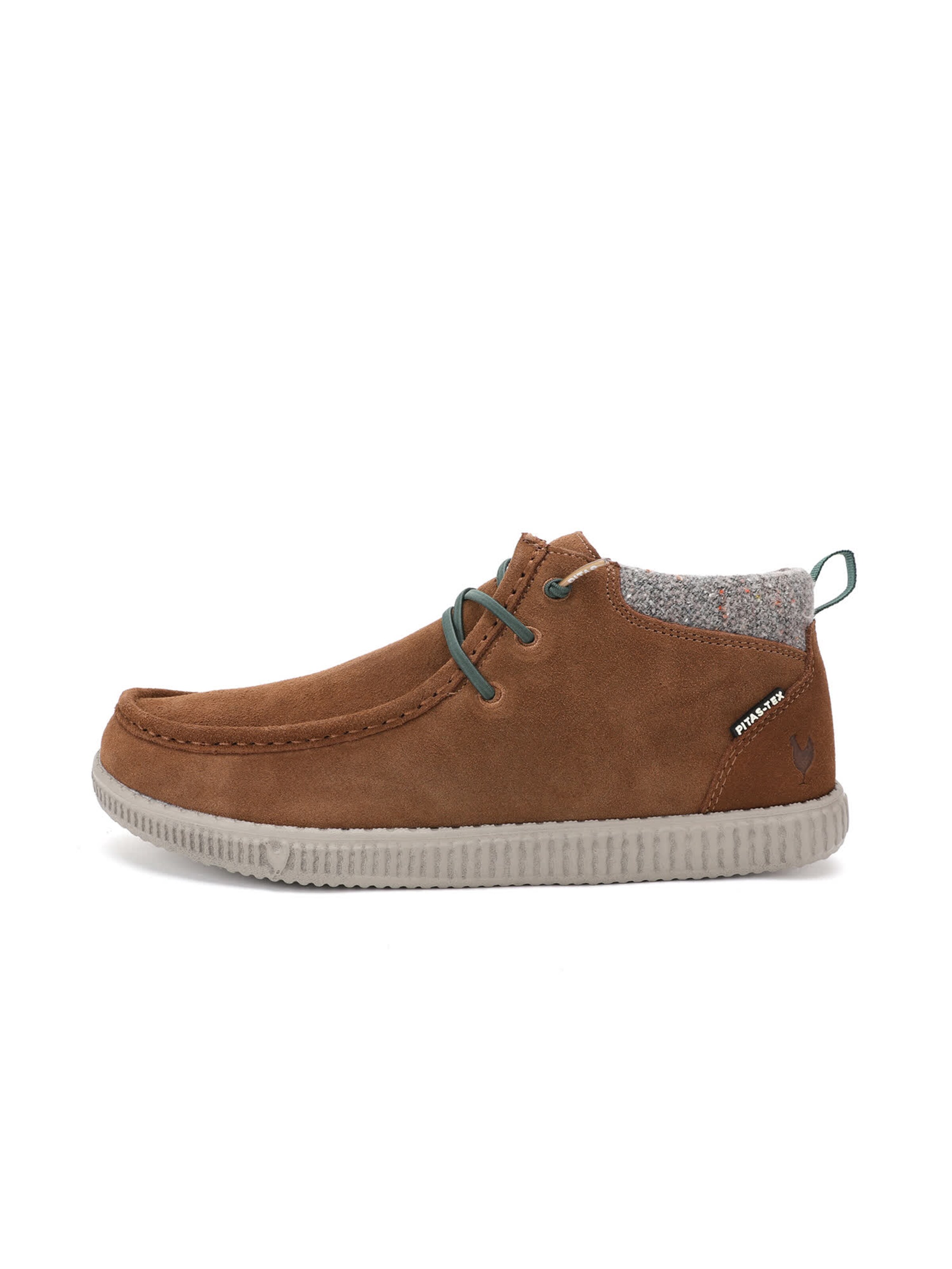 Walk In Pitas Moccasin 'Bob' in Brown: front