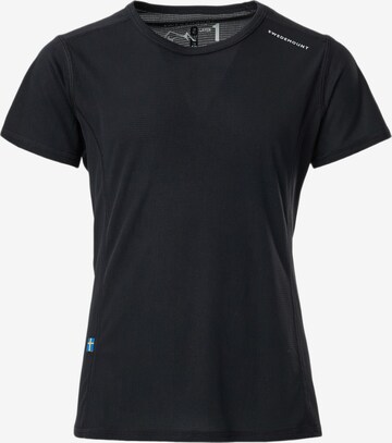 SWEDEMOUNT - Camiseta funcional 'Ultra Light' en negro: frente