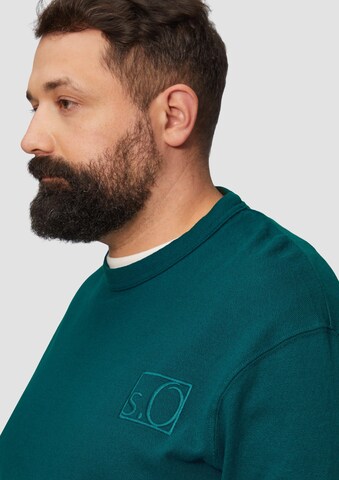 s.Oliver Sweatshirt in Blauw