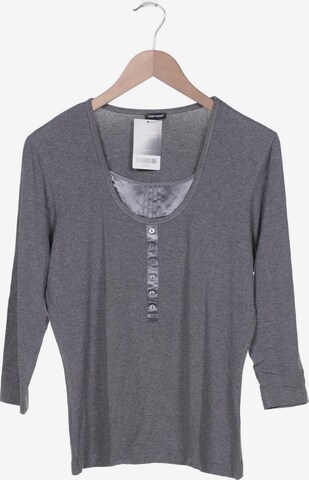 SAMOON Top & Shirt in XL in Grey: front