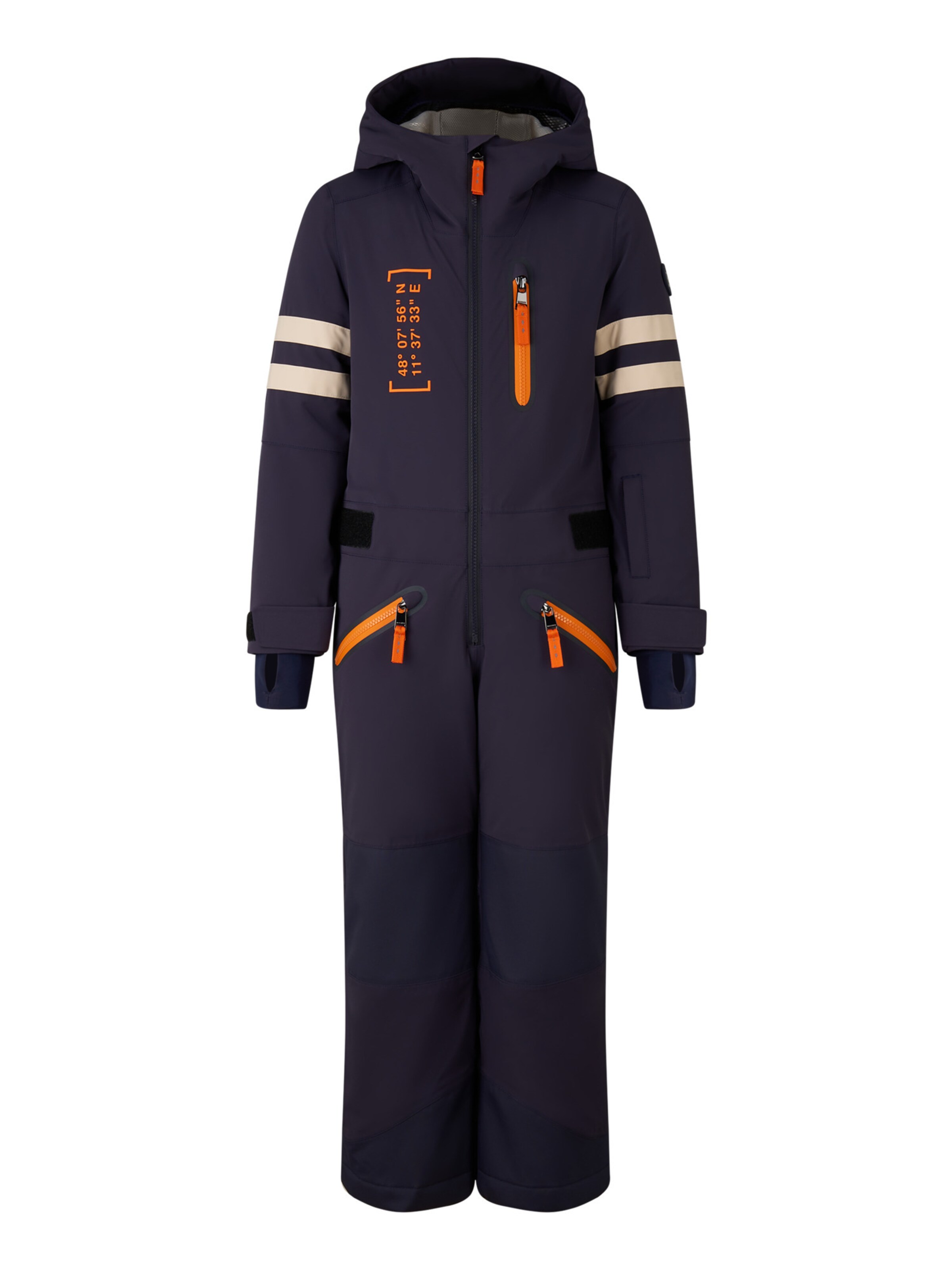 BOGNER Overall 'Powder' in Blau: Vorderseite