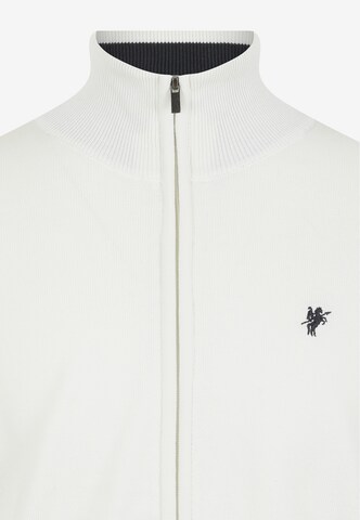 DENIM CULTURE Knit Cardigan 'Phoenix' in White