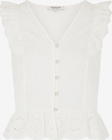 Morgan Blouse 'DODAY' in White: front