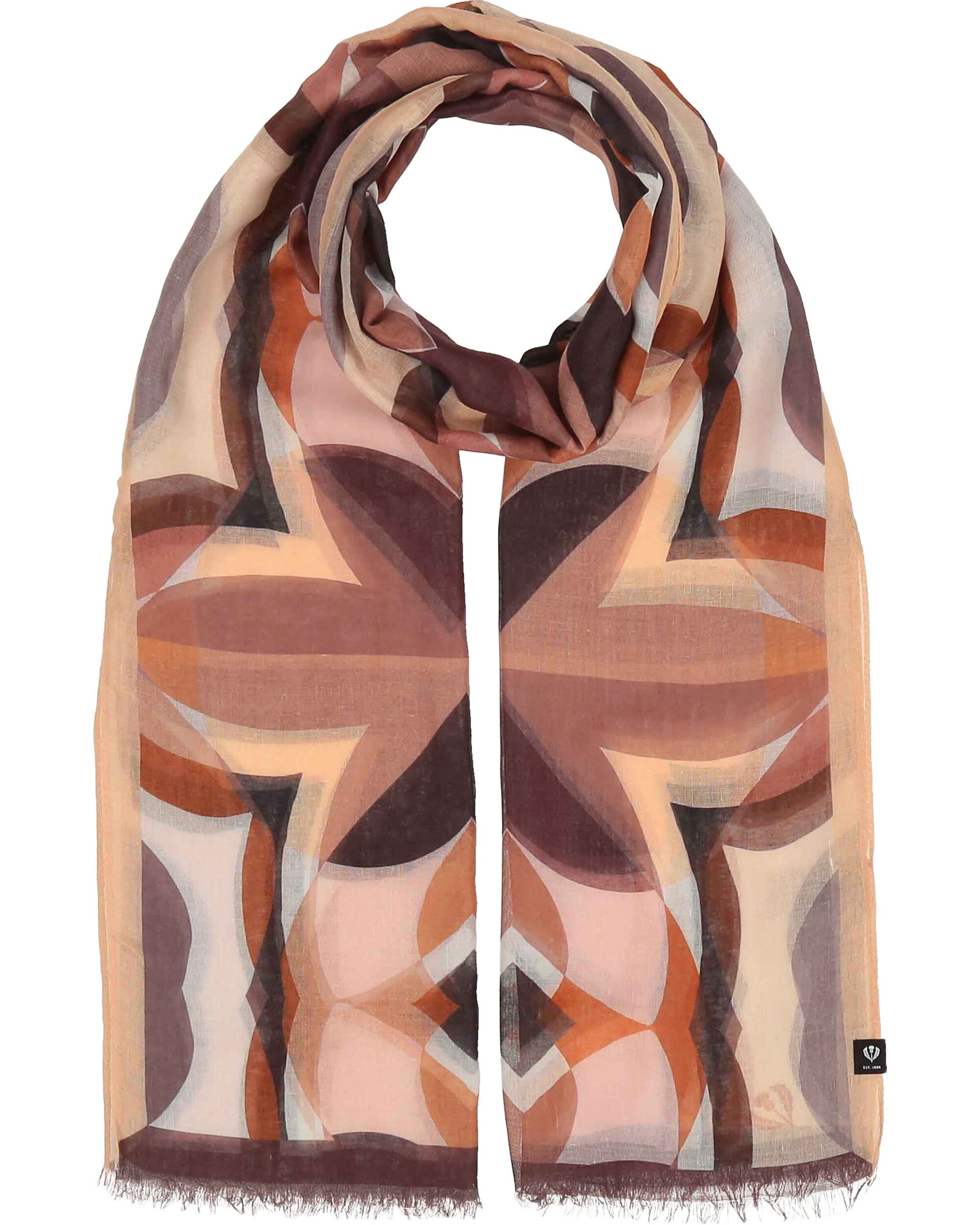 FRAAS Scarf in Brown: front