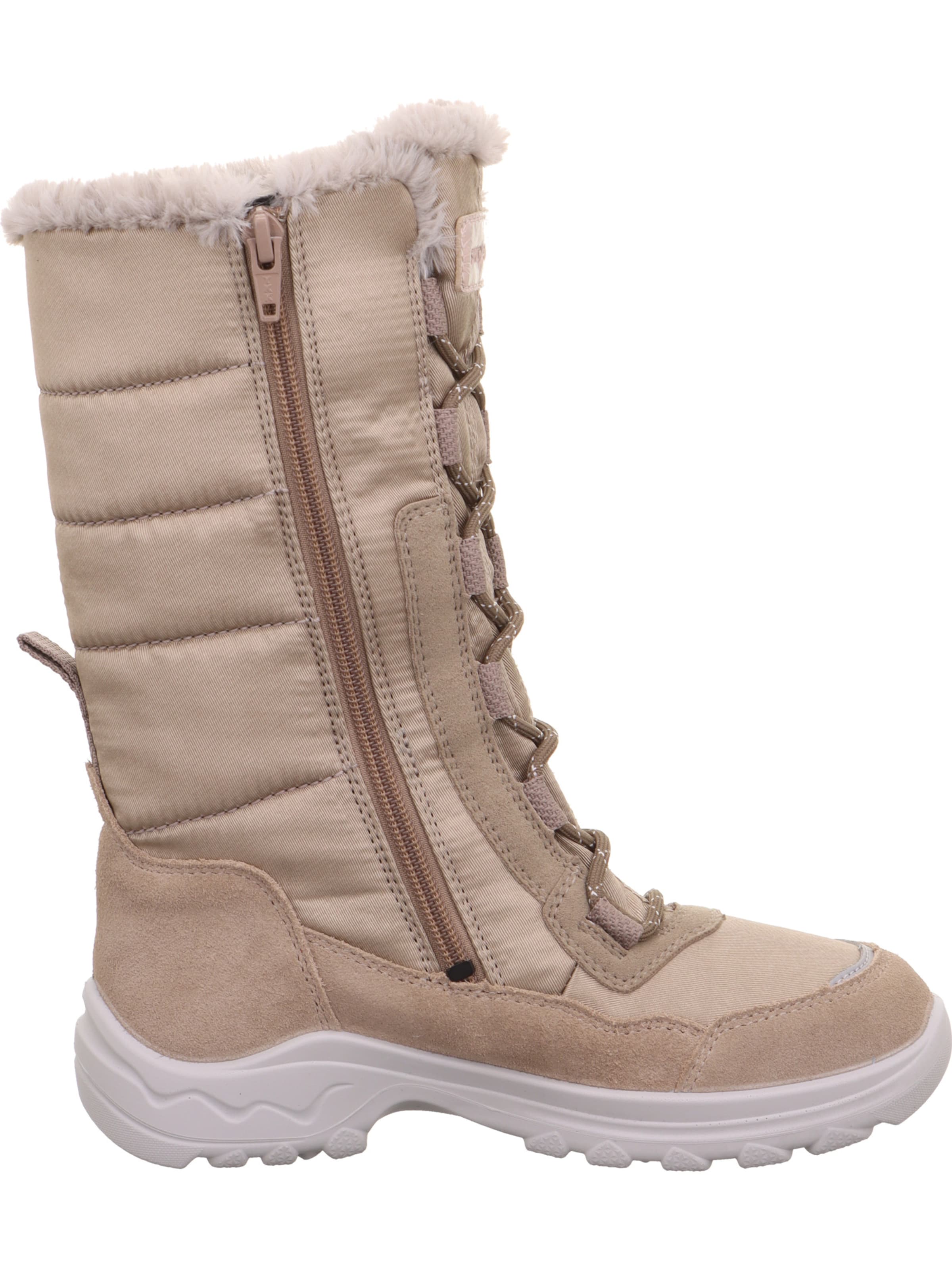 SUPERFIT Snow Boots 'Aurora' in Beige