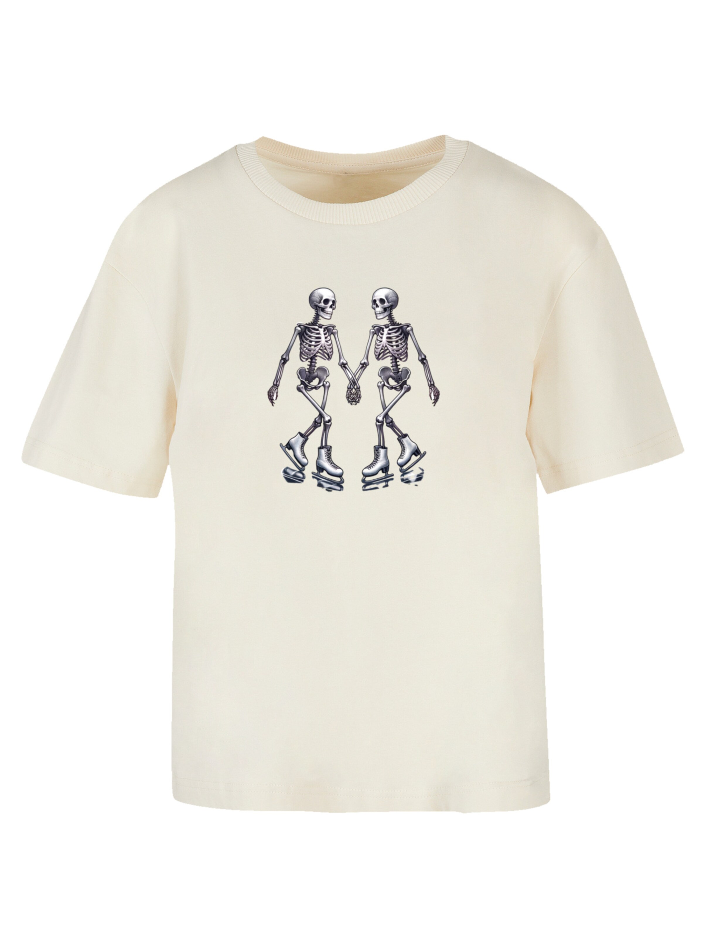 F4NT4STIC Shirt in Beige: voorkant