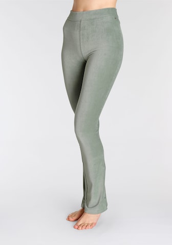 LASCANA Flared Pants in Green