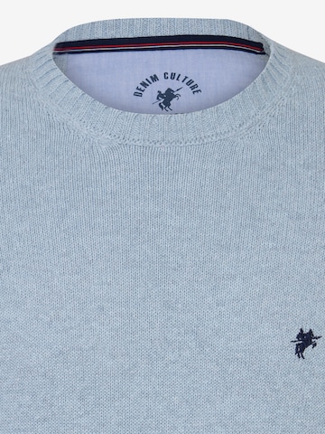 DENIM CULTURE Sweater 'Brian' in Blue