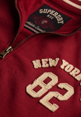 Superdry & Co Sweatvest 'Athletic' in Rood