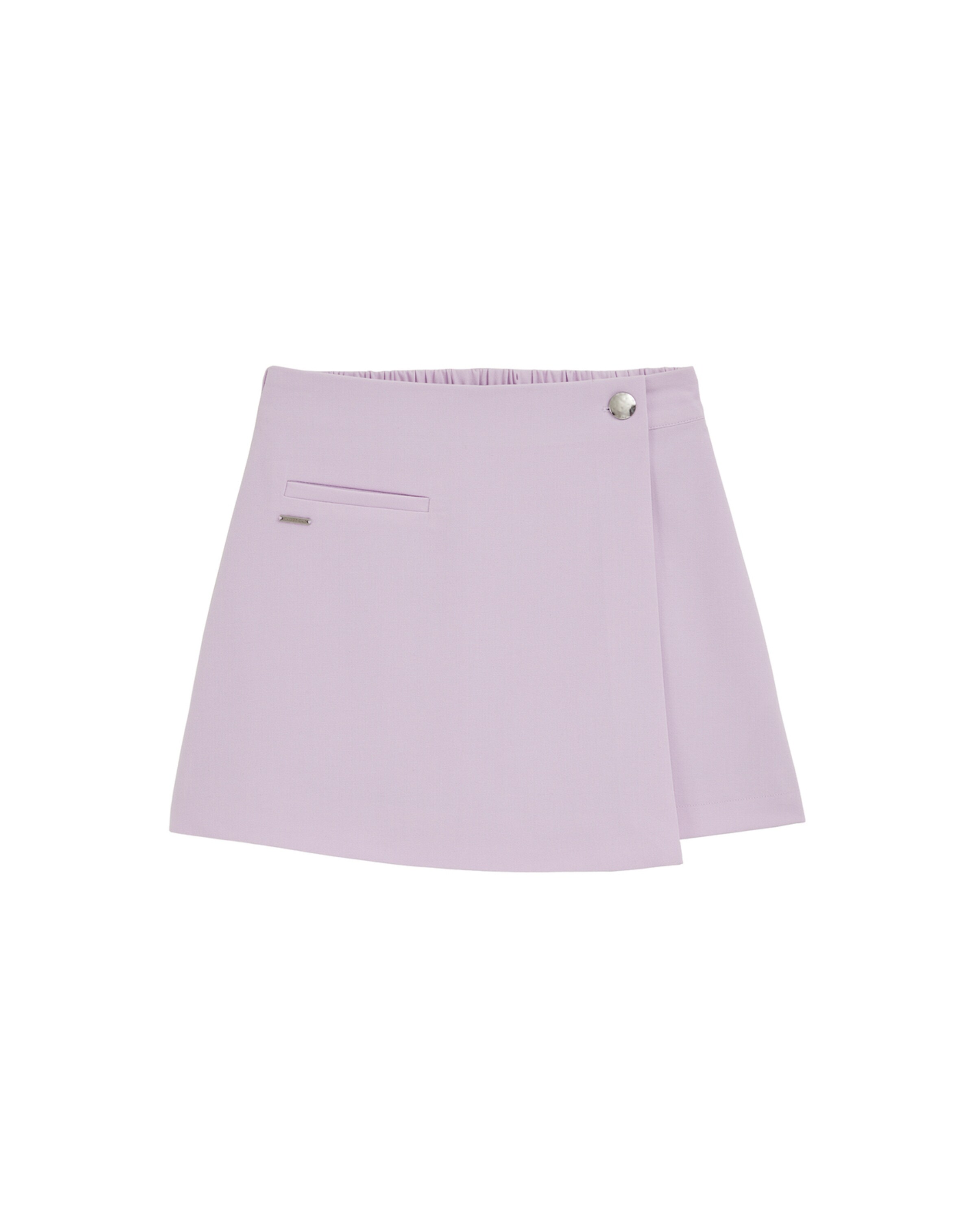 WE Fashion Spódnica w kolorze fioletowy: przód