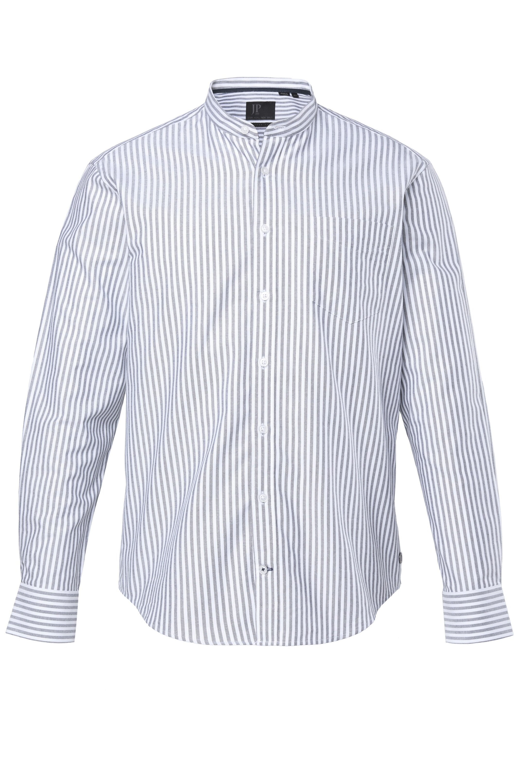 JP1880 Overhemd in Grijs: voorkant