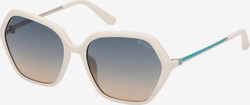 Occhiali da sole di GUESS in bianco: frontale