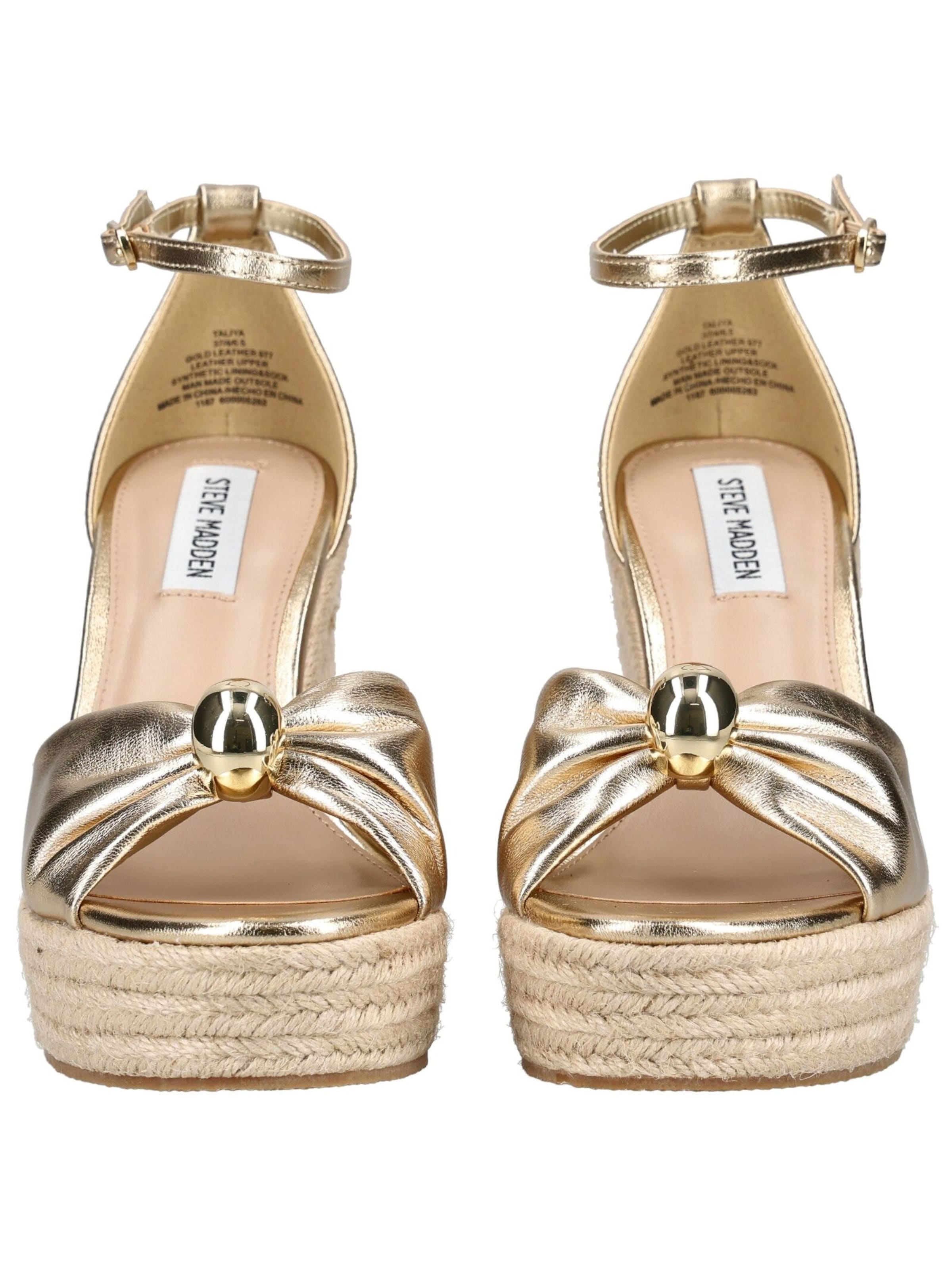 STEVE MADDEN Riemensandale in Gold