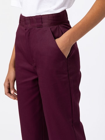 DICKIES Zwężany krój Spodnie 'PHOENIX' w kolorze fioletowy