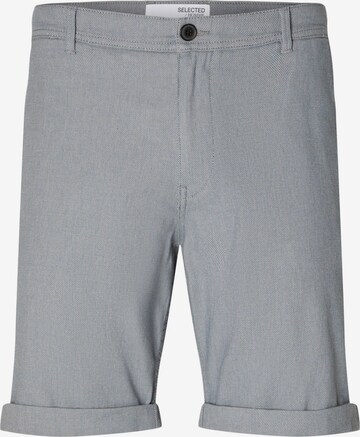 SELECTED HOMME Loosefit Chino 'Luton' in Blauw: voorkant