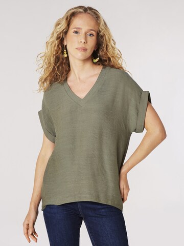 Apricot Shirt in Green: front