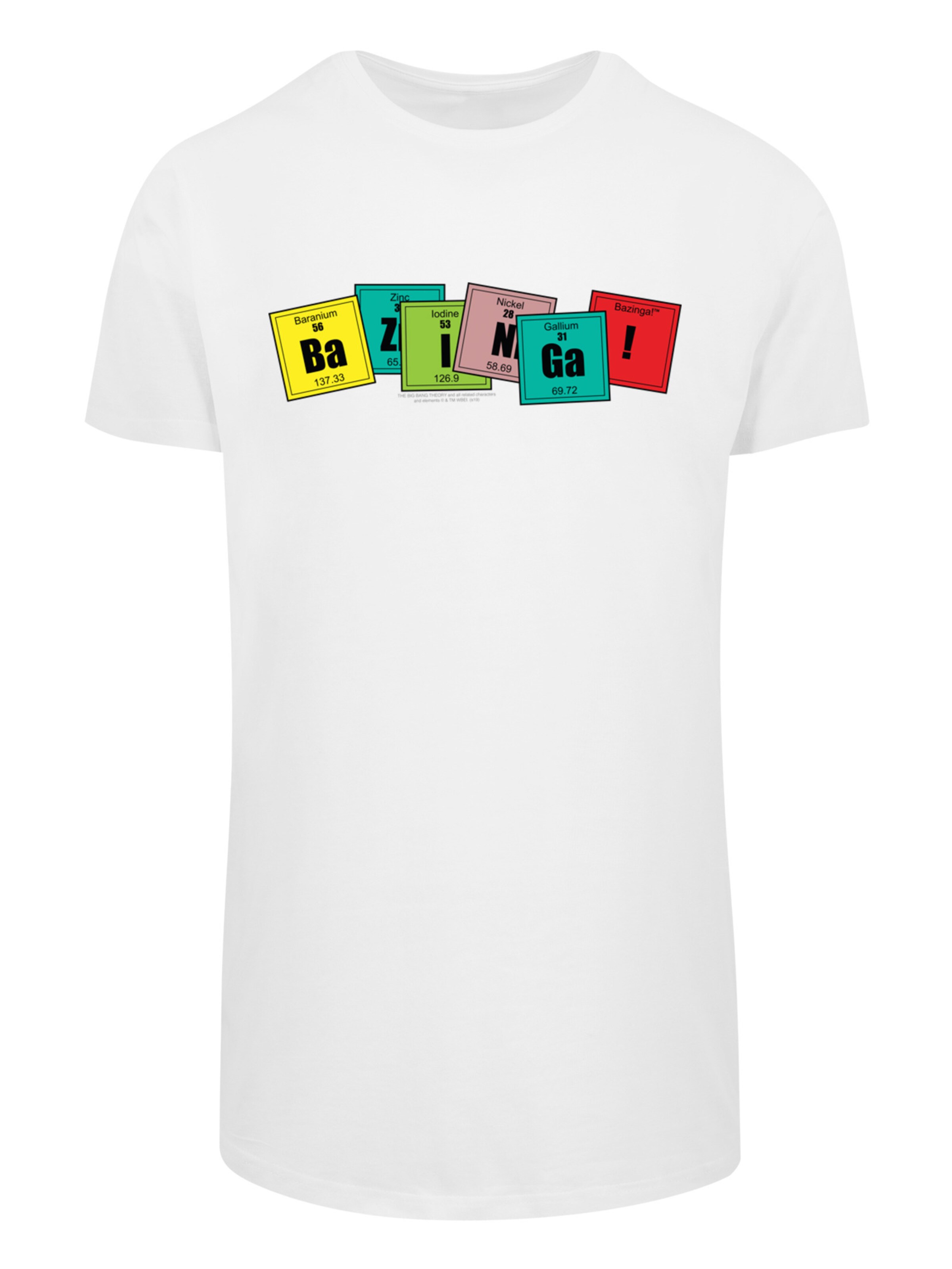 T-Shirt F4NT4STIC en blanc : devant