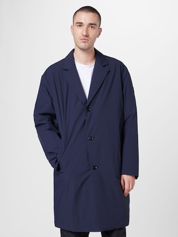 BOSS Black Between-seasons coat 'Ceiro' in Blue: front
