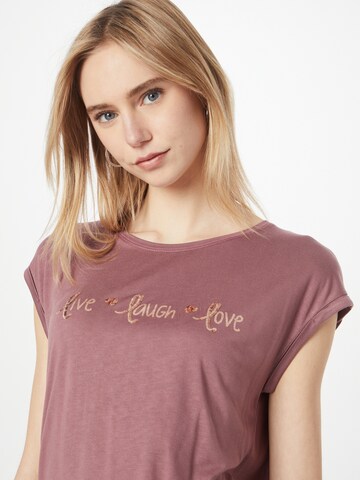 T-shirt 'Liliana' ABOUT YOU en rose